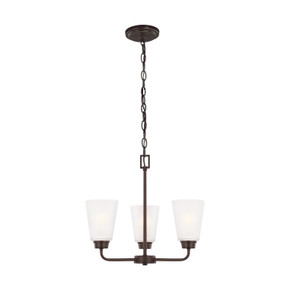 Mini Chandeliers Glass Shade by Generation Lighting ( 1 | 3115203-710 Kerrville ) 