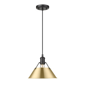 Pendants Metal Shade by Golden ( 62 | 3306-M BLK-BCB Orwell ) 