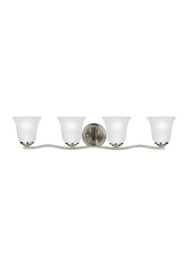 Bathroom Fixtures Four Lights by Generation Lighting ( 1 | 4439004EN3-962 Emmons ) 