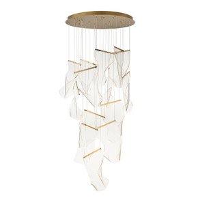 Mid. Chandeliers Multi-Port/Cascade by ET2 ( 86 | E24877-133FG Rinkle ) 
