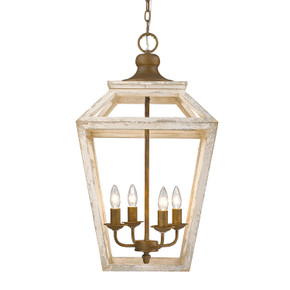 Foyer/Hall Lanterns Open Frame by Golden ( 62 | 0839-4P BC Haiden ) 