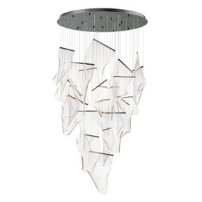 Mid. Chandeliers Glass Down by ET2 ( 86 | E24880-133BGM Rinkle ) 