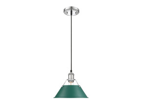 Mini Pendants Metal Shade by Golden ( 62 | 3306-M CH-GN Orwell ) 