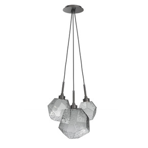 Mini Pendants 3 Light Cluster by Hammerton Studio ( 404 | CHB0039-0E-GP-S-C01-L3 Gem ) 
