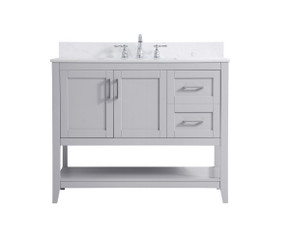 Plumbing Bath Chests/Vanities by Elegant Lighting ( 173 | VF16042GR-BS Aubrey ) 