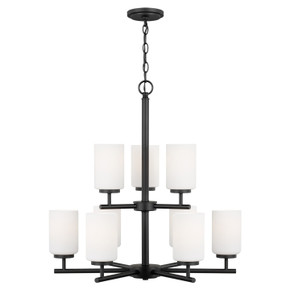 Mid. Chandeliers Glass Up by Generation Lighting ( 1 | 31162EN3-112 Oslo ) 