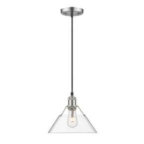 Pendants Metal Shade by Golden ( 62 | 3306-M PW-CLR Orwell ) 
