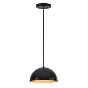 Pendants Metal Shade by ET2 ( 86 | E24902-GBGLD Hemisphere ) 