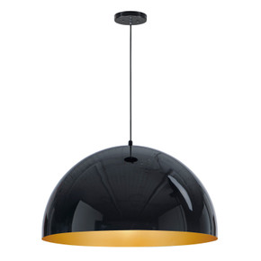 Pendants Metal Shade by ET2 ( 86 | E24906-GBGLD Hemisphere ) 