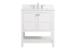 Plumbing Bath Chests/Vanities by Elegant Lighting ( 173 | VF16430WH-BS Theo ) 