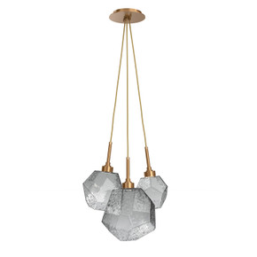 Mini Pendants 3 Light Cluster by Hammerton Studio ( 404 | CHB0039-0E-NB-S-C01-L1 Gem ) 