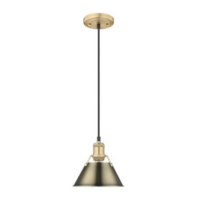 Mini Pendants Metal Shade by Golden ( 62 | 3306-S BCB-AB Orwell ) 