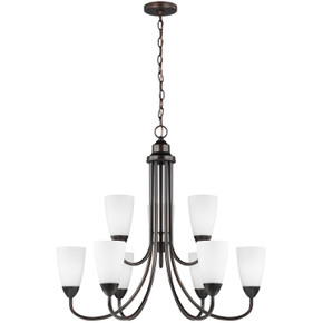 Mid. Chandeliers Glass Up by Generation Lighting ( 1 | 3120209-710 Seville ) 