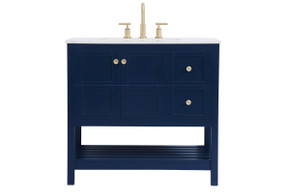 Plumbing Bath Chests/Vanities by Elegant Lighting ( 173 | VF16436BL Theo ) 