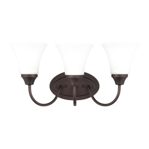 Bathroom Fixtures Three Lights by Generation Lighting ( 1 | 44807EN3-710 Holman ) 