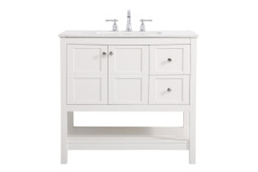 Plumbing Bath Chests/Vanities by Elegant Lighting ( 173 | VF16436WH Theo ) 