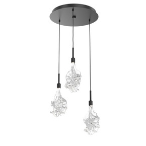 Mini Pendants 3 Light Cluster by Hammerton Studio ( 404 | CHB0059-03-MB-BC-C01-L1 Blossom ) 