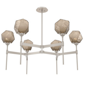 Mid. Chandeliers Glass Up by Hammerton Studio ( 404 | CHB0039-39-BS-B-001-L3 Gem ) 