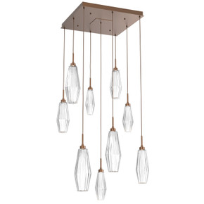 Mid. Chandeliers Multi-Port/Cascade by Hammerton Studio ( 404 | CHB0049-09-BB-RC-C01-L3 Aalto ) 