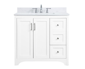 Plumbing Bath Chests/Vanities by Elegant Lighting ( 173 | VF17036WH-BS Moore ) 