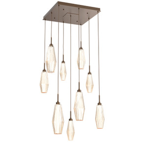 Mid. Chandeliers Multi-Port/Cascade by Hammerton Studio ( 404 | CHB0049-09-FB-RA-C01-L1 Aalto ) 
