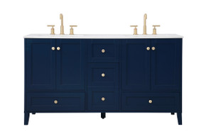 Plumbing Bath Chests/Vanities by Elegant Lighting ( 173 | VF18060DBL Sommerville ) 