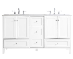 Plumbing Bath Chests/Vanities by Elegant Lighting ( 173 | VF18060DWH sommerville ) 
