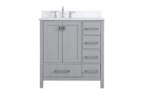 Plumbing Bath Chests/Vanities by Elegant Lighting ( 173 | VF18832GR-BS Irene ) 