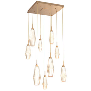 Mid. Chandeliers Multi-Port/Cascade by Hammerton Studio ( 404 | CHB0049-09-NB-RA-C01-L3 Aalto ) 