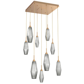 Mid. Chandeliers Multi-Port/Cascade by Hammerton Studio ( 404 | CHB0049-09-NB-RS-C01-L3 Aalto ) 