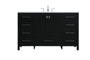 Plumbing Bath Chests/Vanities by Elegant Lighting ( 173 | VF18854BK Irene ) 