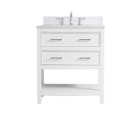Plumbing Bath Chests/Vanities by Elegant Lighting ( 173 | VF19030WH-BS Sinclaire ) 