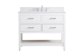 Plumbing Bath Chests/Vanities by Elegant Lighting ( 173 | VF19042WH-BS Sinclaire ) 