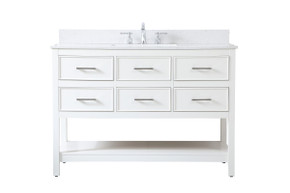 Plumbing Bath Chests/Vanities by Elegant Lighting ( 173 | VF19048WH-BS Sinclaire ) 