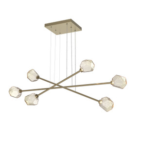 Linear/Island 4 Light + by Hammerton Studio ( 404 | PLB0039-M3-GB-A-CA1-L1 Gem ) 