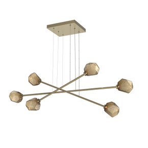 Linear/Island 4 Light + by Hammerton Studio ( 404 | PLB0039-M3-GB-B-CA1-L1 Gem ) 