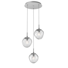 Mini Pendants 3 Light Cluster by Hammerton Studio ( 404 | CHB0066-03-CS-ZC-C01-L1 Aster ) 