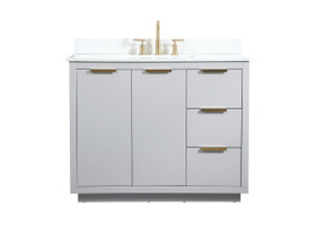 Plumbing Bath Chests/Vanities by Elegant Lighting ( 173 | VF19442GR-BS Blake ) 
