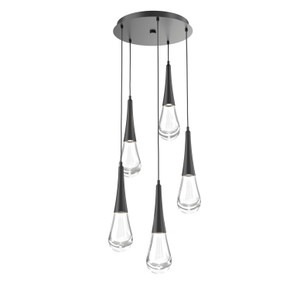 Pendants Multi-port/Cascade by Hammerton Studio ( 404 | CHB0078-05-MB-C-C01-L1 Raindrop ) 