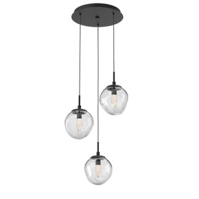 Mini Pendants 3 Light Cluster by Hammerton Studio ( 404 | CHB0066-03-MB-GC-C01-L1 Aster ) 