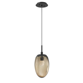 Mini Pendants Glass Down by Hammerton Studio ( 404 | LAB0067-01-MB-FB-C01-L3 Meteo ) 