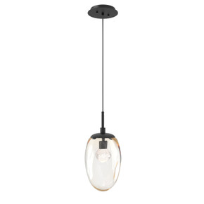 Mini Pendants Glass Down by Hammerton Studio ( 404 | LAB0067-01-MB-ZA-C01-L1 Meteo ) 