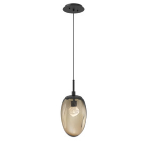 Mini Pendants Glass Down by Hammerton Studio ( 404 | LAB0067-01-MB-ZB-C01-L3 Meteo ) 