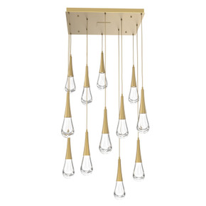 Mid. Chandeliers Multi-Port/Cascade by Hammerton Studio ( 404 | CHB0078-12-GB-C-C01-L3 Raindrop ) 