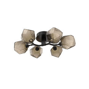 Semi-Flush Mts. Glass Down by Hammerton Studio ( 404 | CLB0039-01-MB-B-L3 Gem ) 