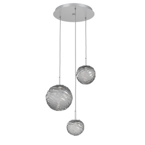 Mini Pendants 3 Light Cluster by Hammerton Studio ( 404 | CHB0092-03-CS-S-C01-L1 Gaia ) 