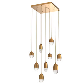 Mid. Chandeliers Multi-Port/Cascade by Hammerton Studio ( 404 | CHB0079-09-NB-PC-C01-L1 Pebble ) 