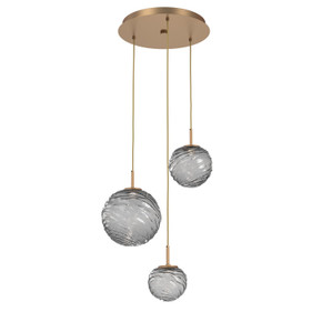 Mini Pendants 3 Light Cluster by Hammerton Studio ( 404 | CHB0092-03-NB-S-C01-L1 Gaia ) 
