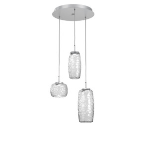 Mini Pendants 3 Light Cluster by Hammerton Studio ( 404 | CHB0091-03-CS-C-C01-L1 Vessel ) 