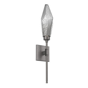 Sconces Single Glass by Hammerton Studio ( 404 | IDB0050-04-GP-CS-L1 Rock Crystal ) 